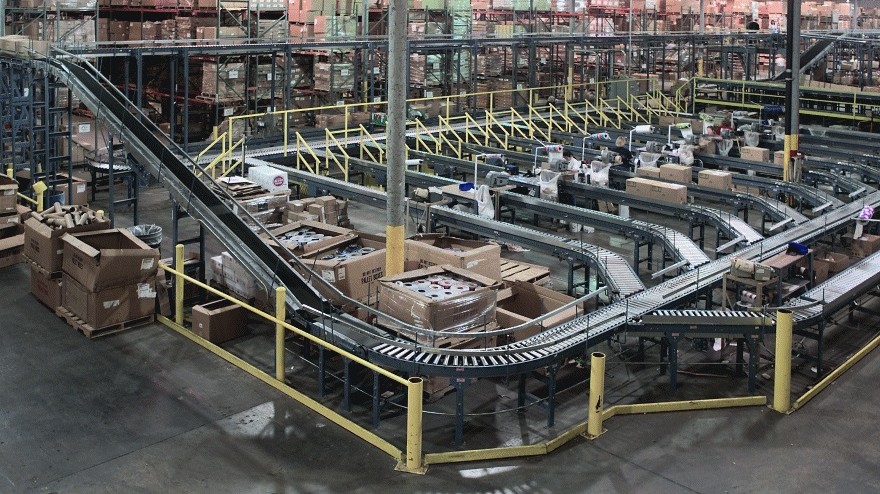 Belt and Roller Conveyor System