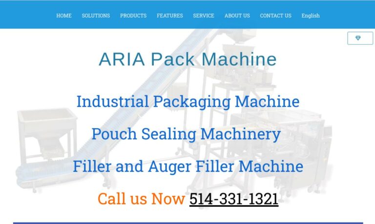 Aria Pack Machine
