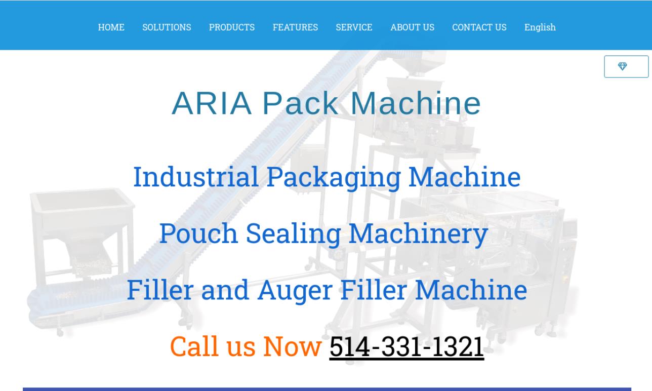 Aria Pack Machine