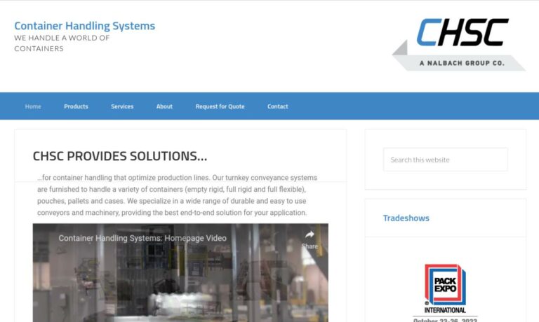 Container Handling Systems