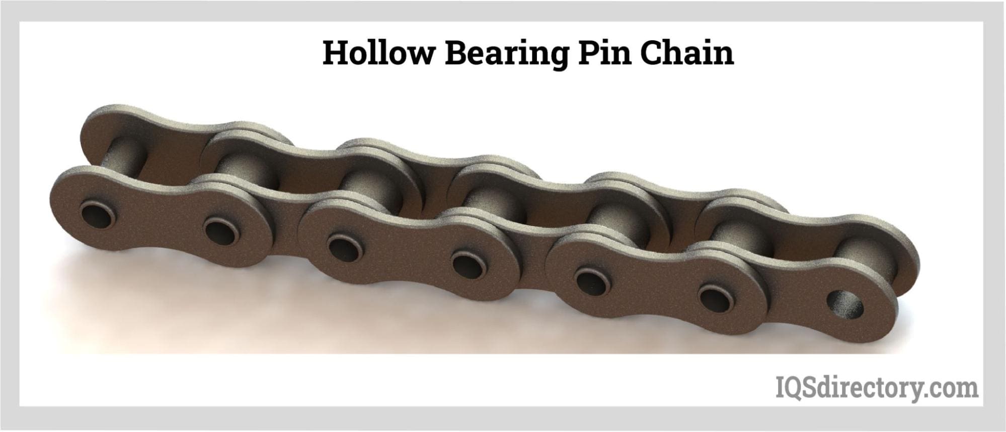 hollow bearing pin chain